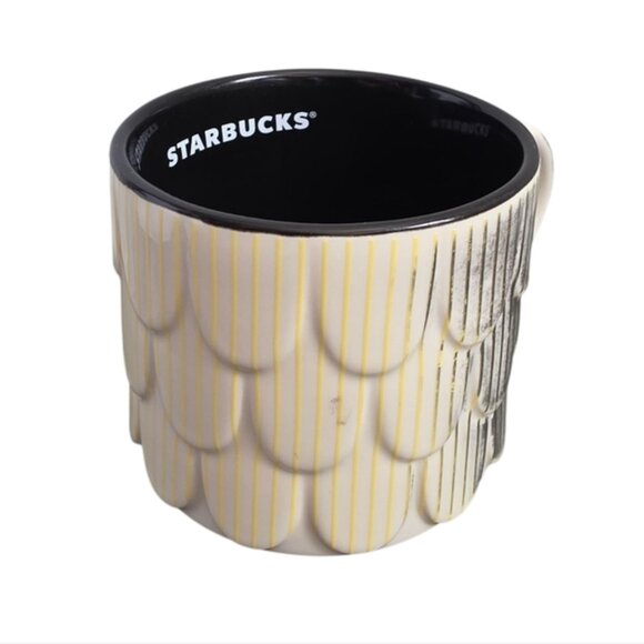 Starbucks 2019 Mermaid Scales Mug Gold Pinstripes 14oz - Picture 9 of 9